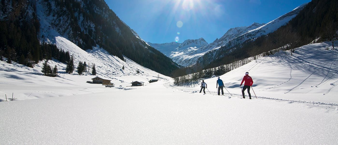 Langlaufen Schönachtal Zillertal Arena