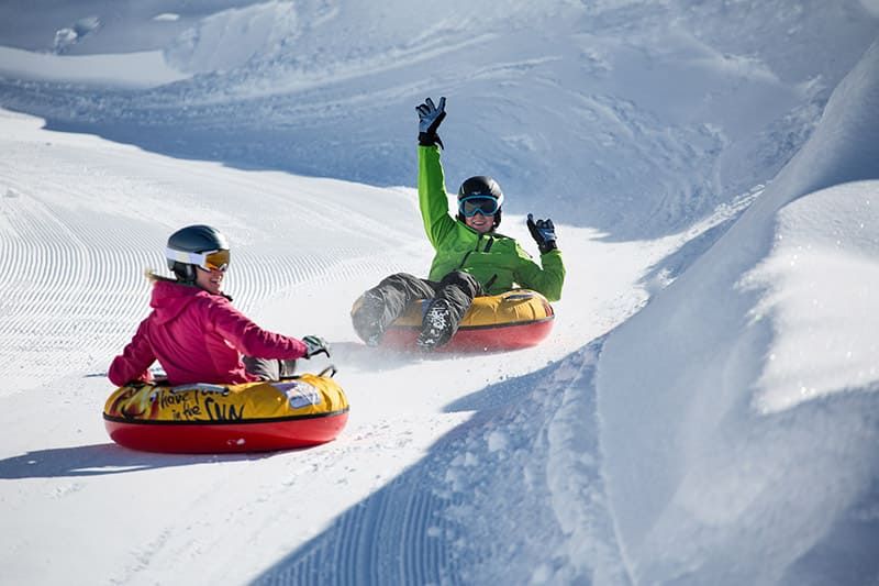 Snowtubing Gerlosstein Tirol Winterurlaub